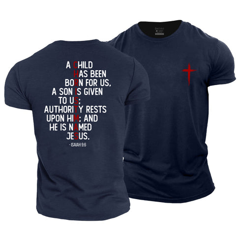 Men's Christmas Cotton T-Shirt